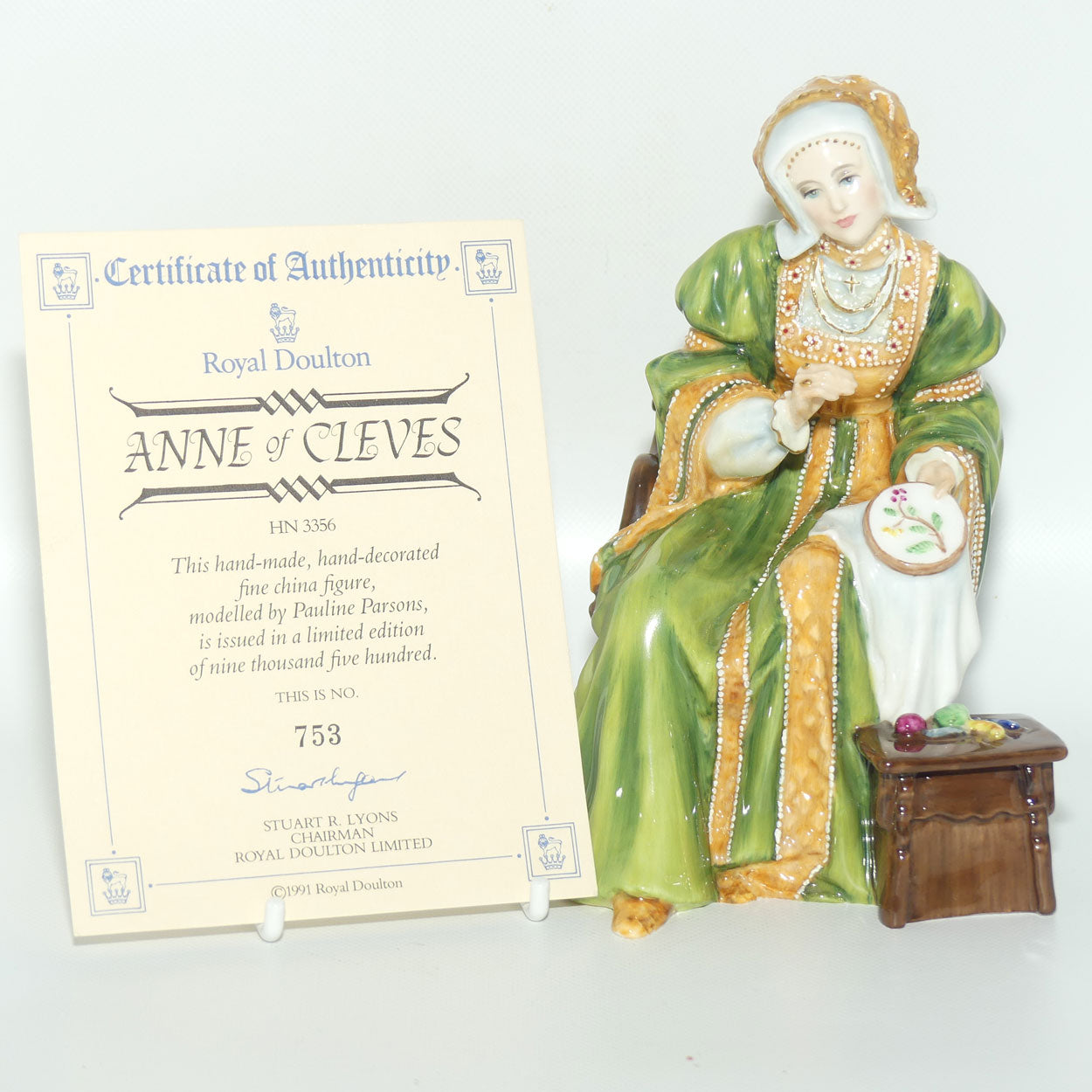 HN3356 Royal Doulton figure Anne of Cleves | LE 753/9500