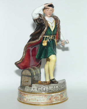 HN3392 Royal Doulton figure Christopher Columbus | Prestige | Ltd Ed | box + Cert