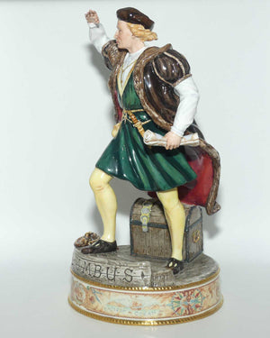 HN3392 Royal Doulton figure Christopher Columbus | Prestige | Ltd Ed | box + Cert