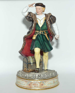 HN3392 Royal Doulton figure Christopher Columbus | Prestige | Ltd Ed | box + Cert