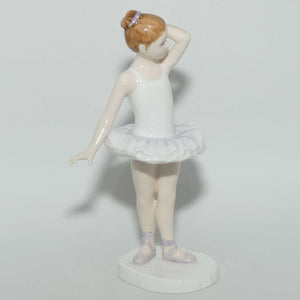 HN3395 Royal Doulton figure Little Ballerina | Mauve | unrecorded