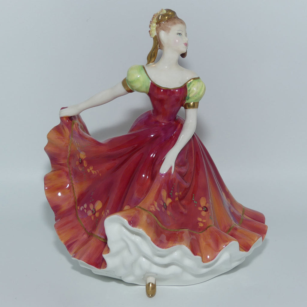 HN3417 Royal Doulton figure Ninette | Red | Roadshow Events colourway