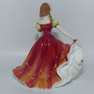 HN3417 Royal Doulton figure Ninette | Red | Roadshow Events colourway