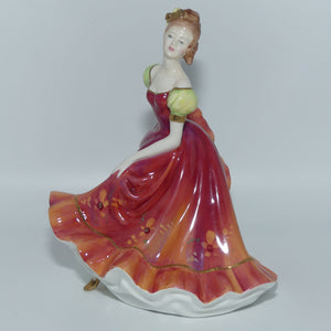 HN3417 Royal Doulton figure Ninette | Red | Roadshow Events colourway