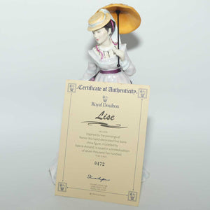 HN3474 Royal Doulton figure Lise | Renoir Ladies | LE 472/7500