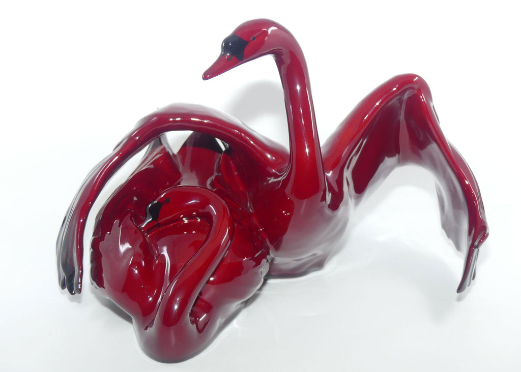 HN3538 Royal Doulton Flambe figure Nestling Down | Royal Doulton Animals