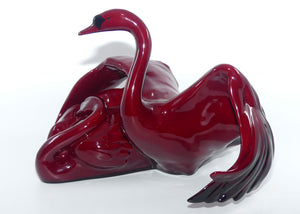 HN3538 Royal Doulton Flambe figure Nestling Down | Royal Doulton Animals