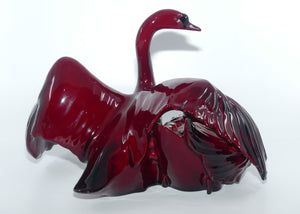 HN3538 Royal Doulton Flambe figure Nestling Down | Royal Doulton Animals