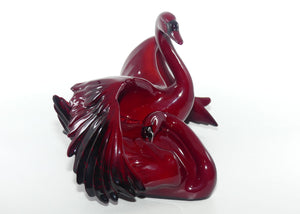 HN3538 Royal Doulton Flambe figure Nestling Down | Royal Doulton Animals