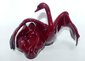 HN3538 Royal Doulton Flambe figure Nestling Down | Royal Doulton Animals