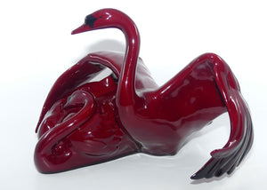 HN3538 Royal Doulton Flambe figure Nestling Down | Royal Doulton Animals