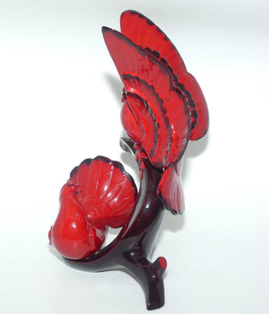 HN3539 Royal Doulton Flambe | Images of Fire | The Homecoming Doves | signed Michael Doulton