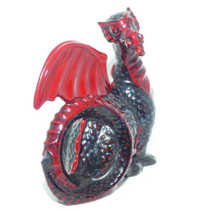 HN3552 Royal Doulton Flambe Dragon #1