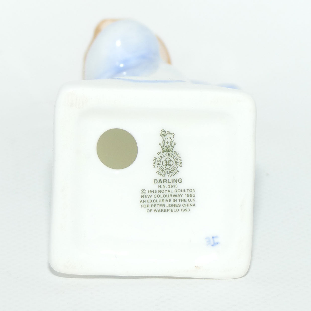 HN3613 Royal Doulton figure Darling | Blue | Exclusive Colourway