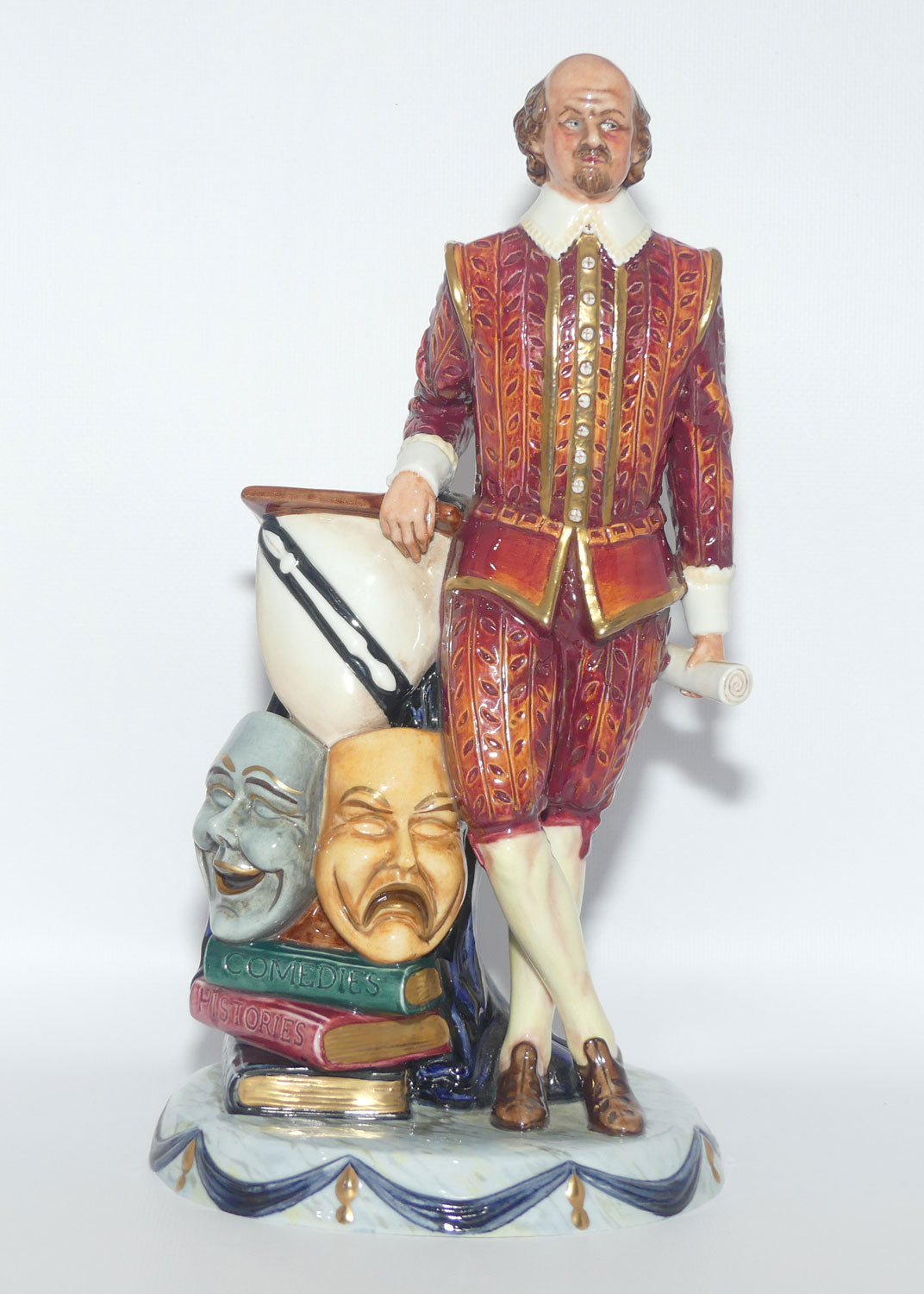 HN3633 Royal Doulton figure William Shakespeare LE 208/1564