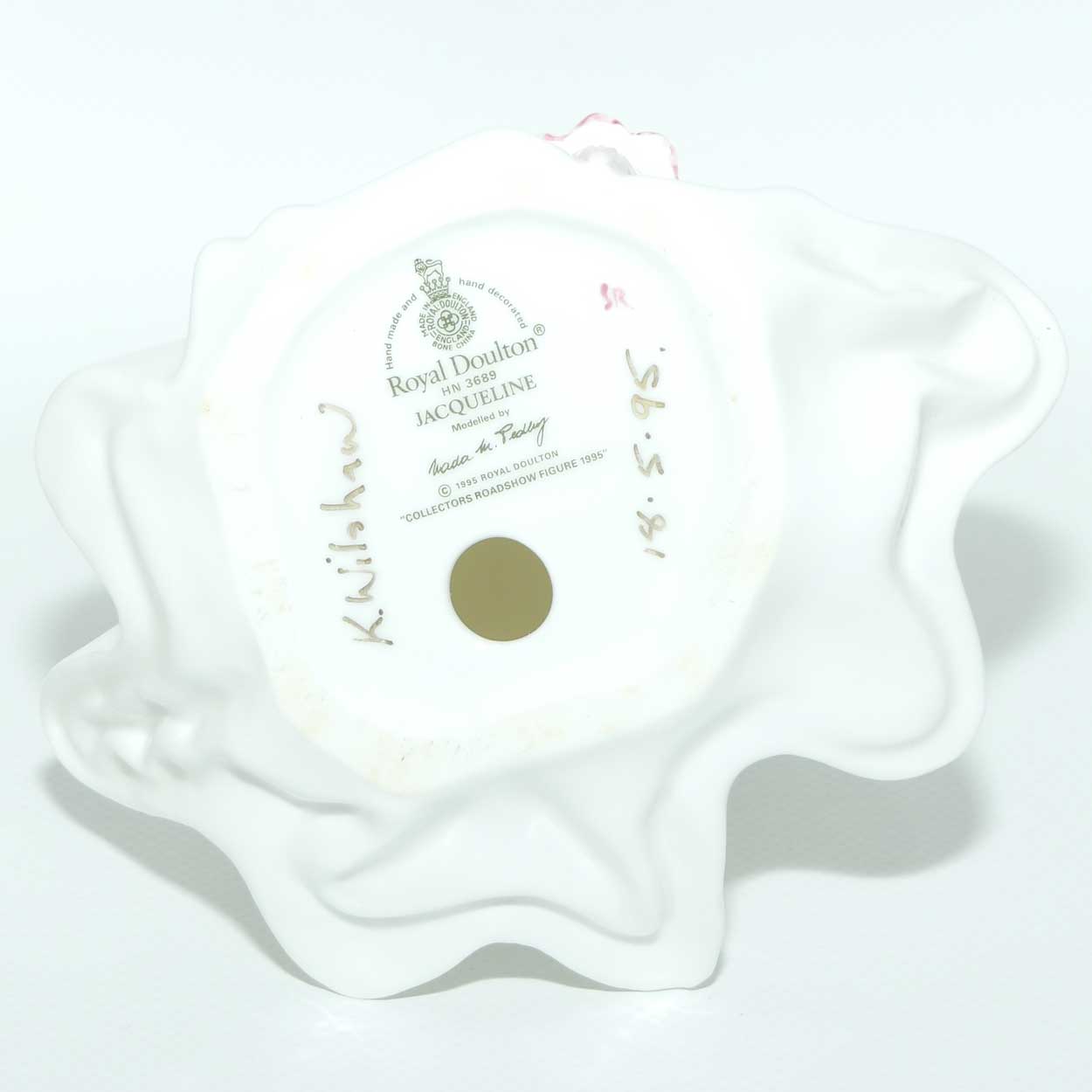 HN3689 Royal Doulton figure Jacqueline | Collector's Roadshow piece | signed + cert + boxed