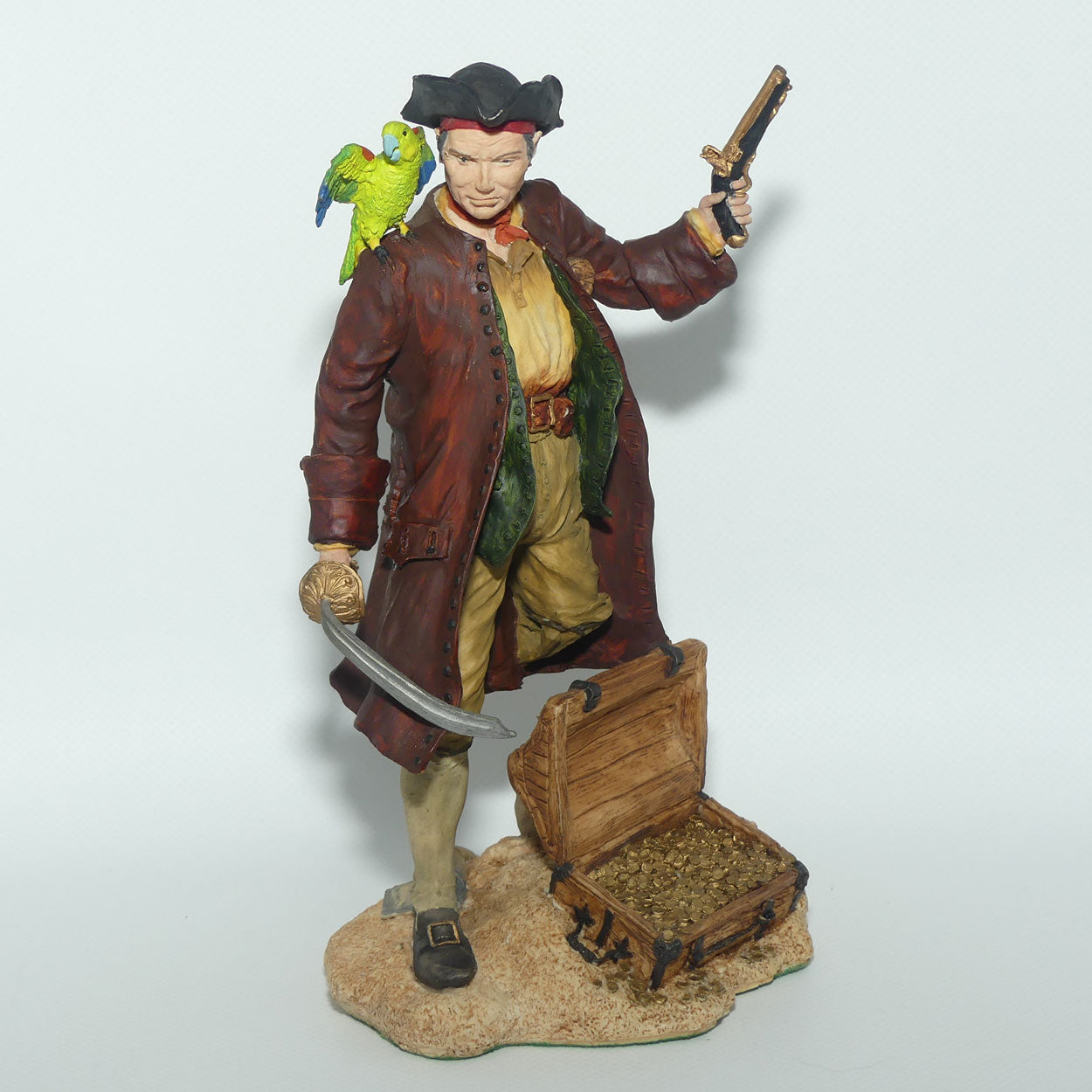 HN3719 Royal Doulton character sculpture Long John Silver