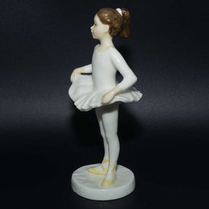 HN3731 Royal Doulton figure Ballet Class | Yellow 