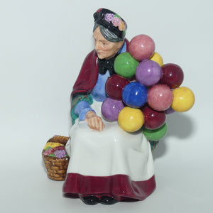 HN3737 Royal Doulton figure The Old Balloon Seller | Red | Special Edition #611 | Signed + Cert