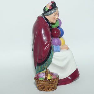 HN3737 Royal Doulton figure The Old Balloon Seller | Red | Special Edition #611 | Signed + Cert