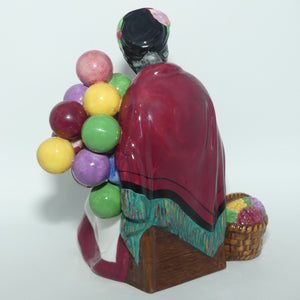 HN3737 Royal Doulton figure The Old Balloon Seller | Red | Special Edition #611 | Signed + Cert