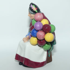 HN3737 Royal Doulton figure The Old Balloon Seller | Red | Special Edition #611 | Signed + Cert