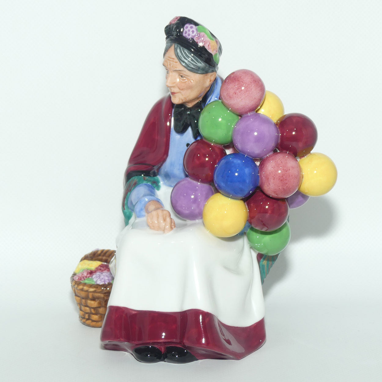 HN3737 Royal Doulton figure The Old Balloon Seller | Special Colourway | box + Cert