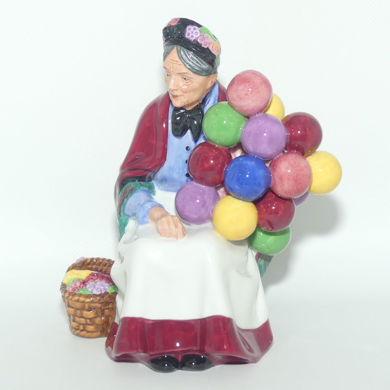 HN3737 Royal Doulton figure The Old Balloon Seller | Special Colourway | box + Cert