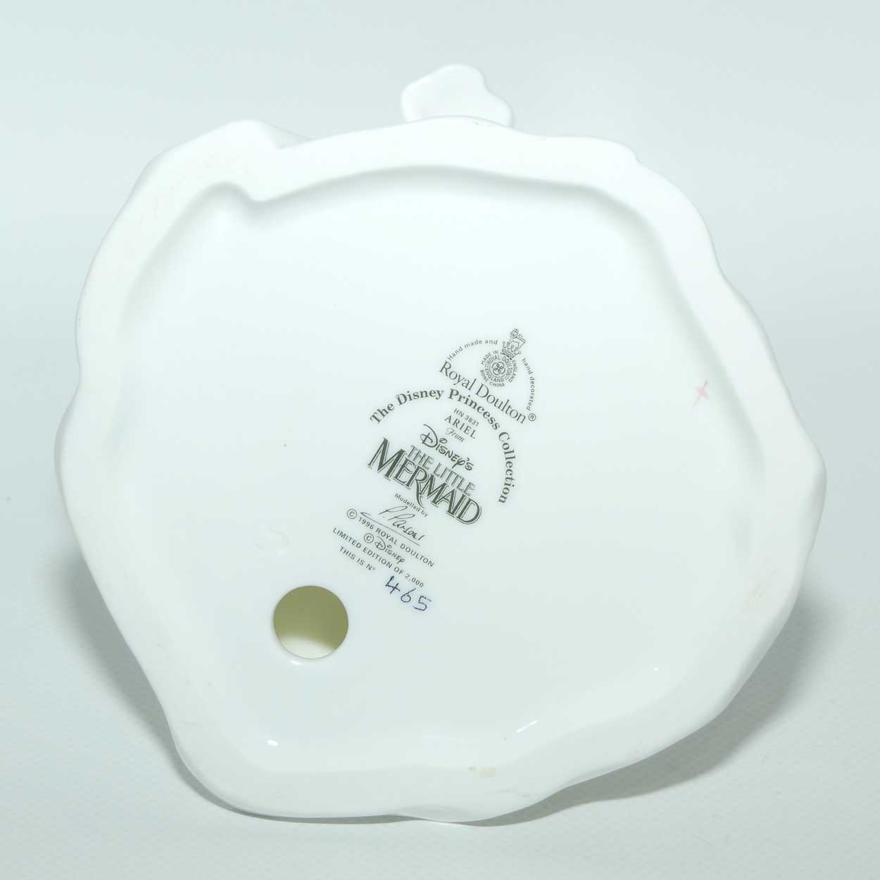 HN3831 Royal Doulton Disney Princesses figure Ariel | LE 465/2000