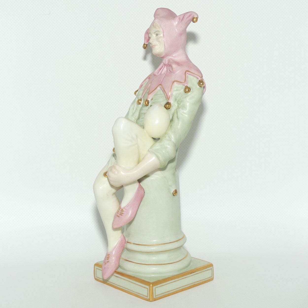 HN3922 Royal Doulton figure Jester | Parian LE72/950
