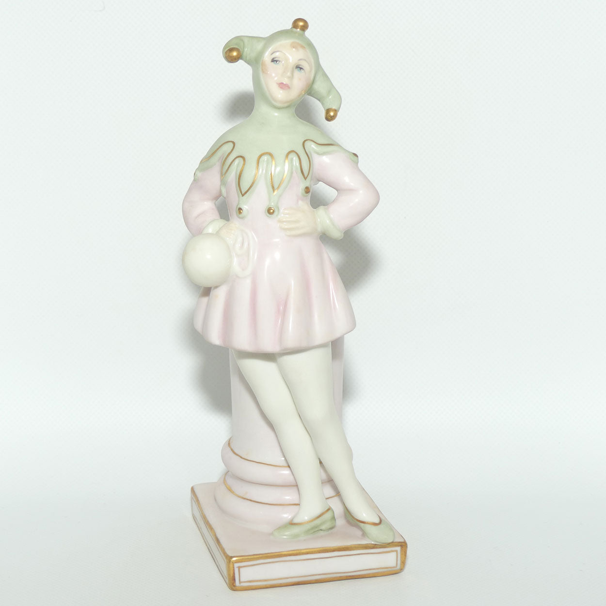 HN3924 Royal Doulton figure Lady Jester | Parian LE167/950