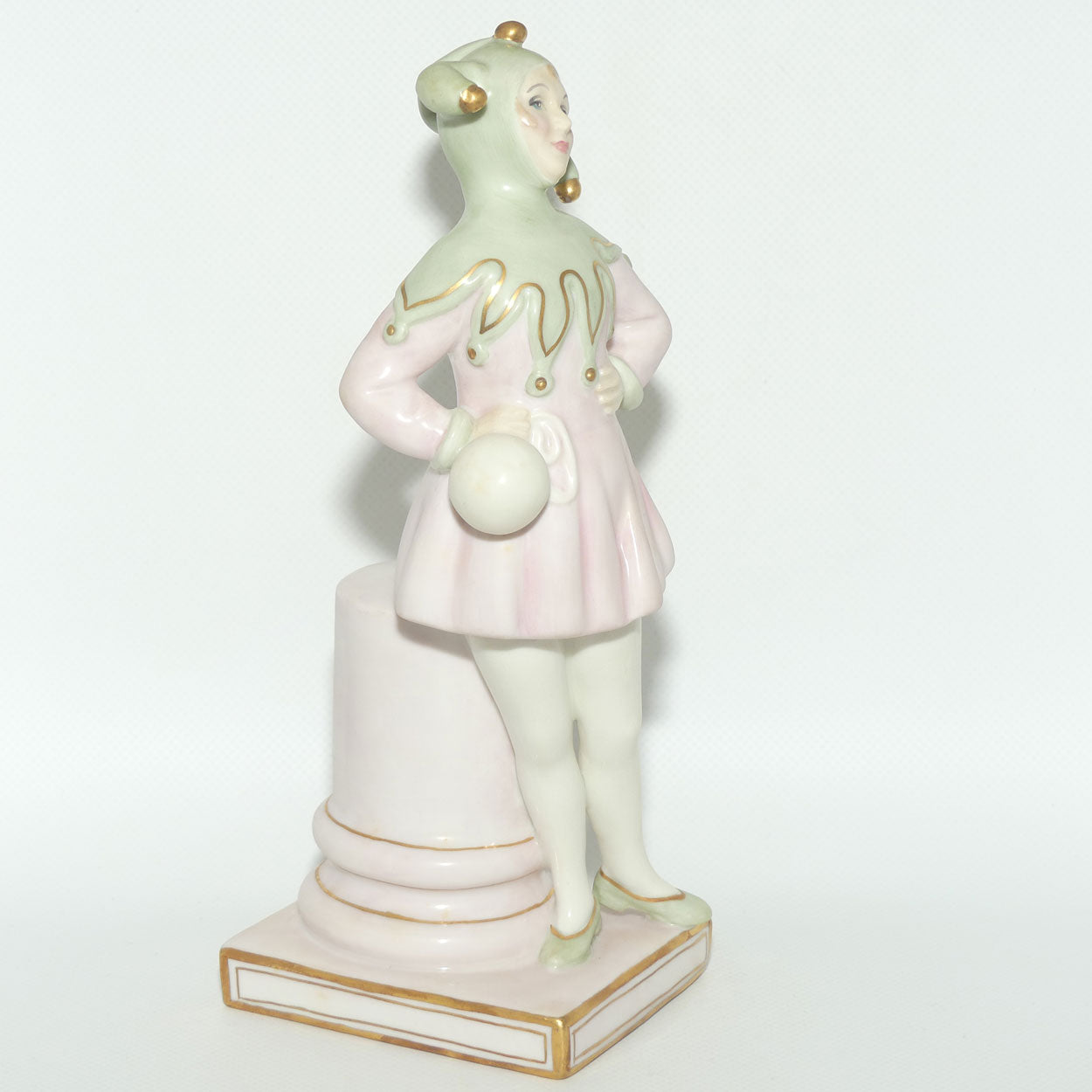 HN3924 Royal Doulton figure Lady Jester | Parian LE167/950