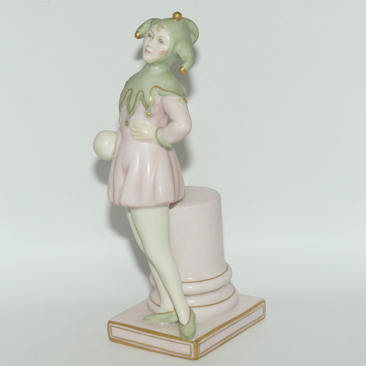 HN3924 Royal Doulton figure Lady Jester | Parian LE175/950