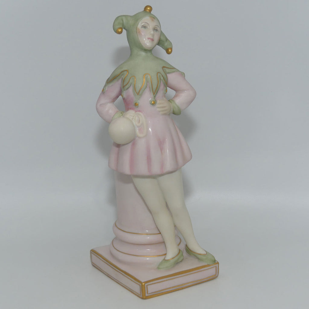 HN3924 Royal Doulton figure Lady Jester | Parian LE175/950