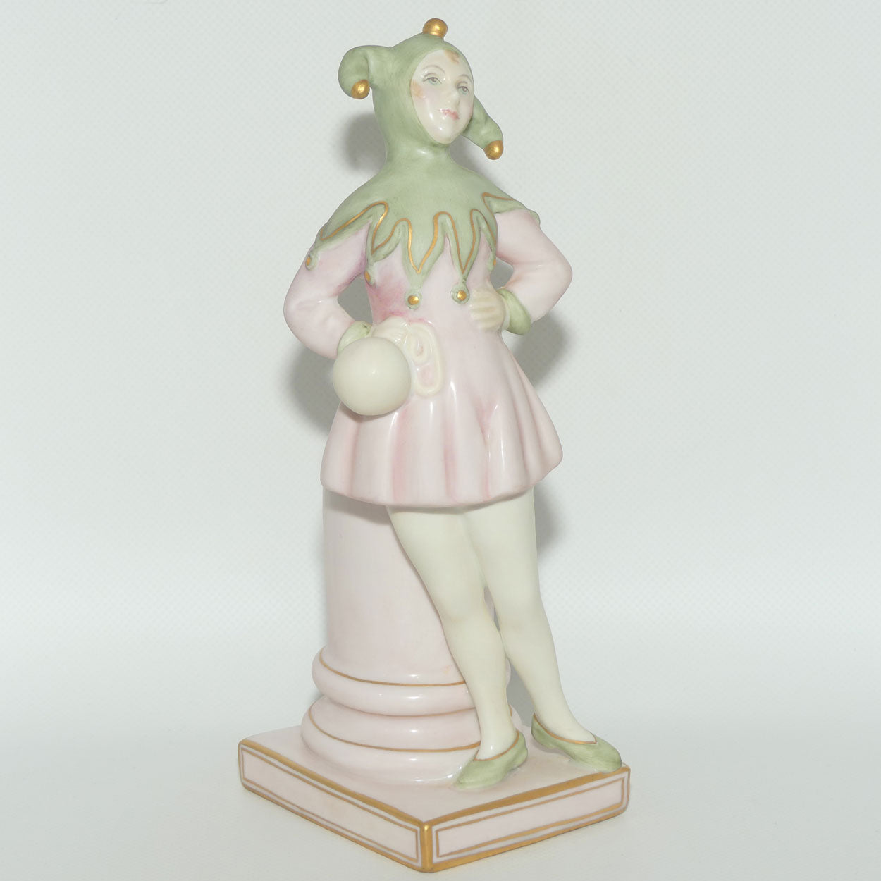 HN3924 Royal Doulton figure Lady Jester | Parian LE175/950
