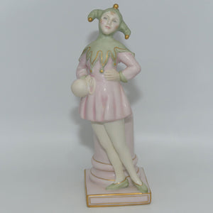 HN3924 Royal Doulton figure Lady Jester | Parian LE175/950