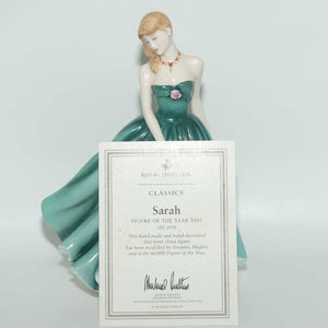 HN3978 Royal Doulton figure Sarah | 2002 Figure of the Year | signed | boxed