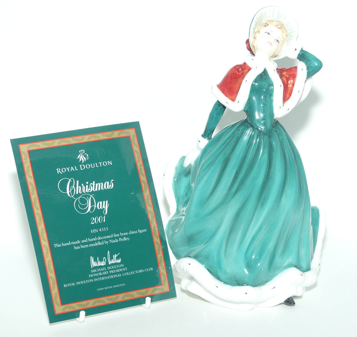 HN4315 Royal Doulton figure Christmas Day 2001 | + Cert
