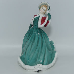 HN4315 Royal Doulton figurine Christmas Day 2001 | Pretty Ladies Figurines