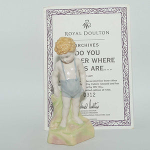 HN4429 Royal Doulton Archives figure Do You Wonder Where Fairies Are ... | LE 312/1000