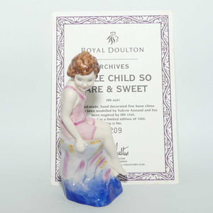 HN4491 Royal Doulton Archives figure Little Child So Rare and Sweet | LE 209/1000