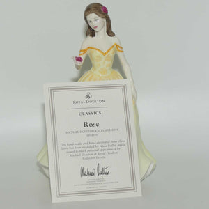 HN4581 Royal Doulton figure Rose | 2004 Michael Doulton Exclusive | signed | boxed