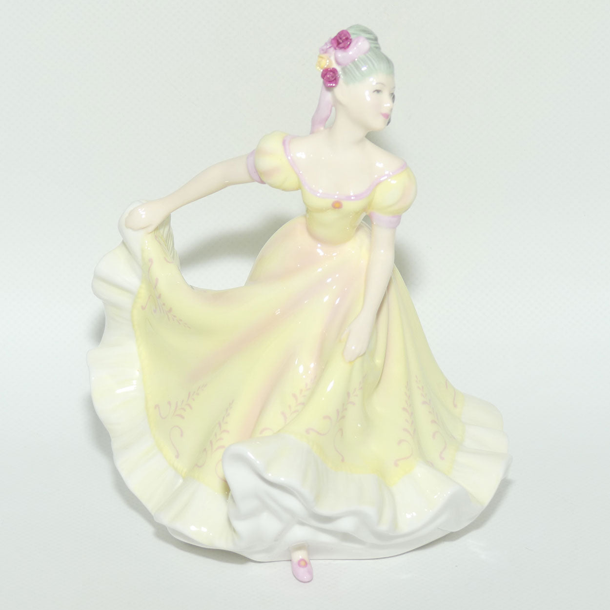 HN4717 Royal Doulton figure Ninette | Yellow | boxed | #2