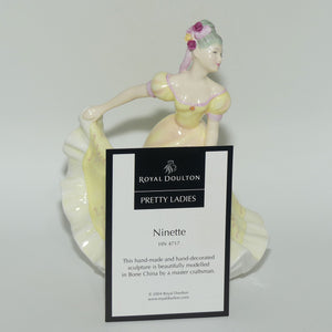 HN4717 Royal Doulton figure Ninette | Yellow | boxed | #2