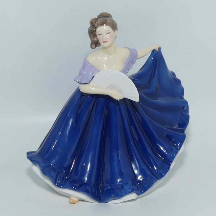 HN4718 Royal Doulton figure Elaine | Blue