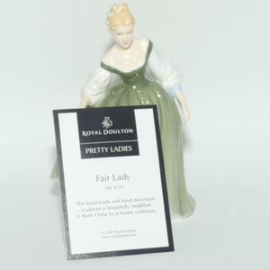 HN4719 Royal Doulton figure Fair Lady | signed | boxed