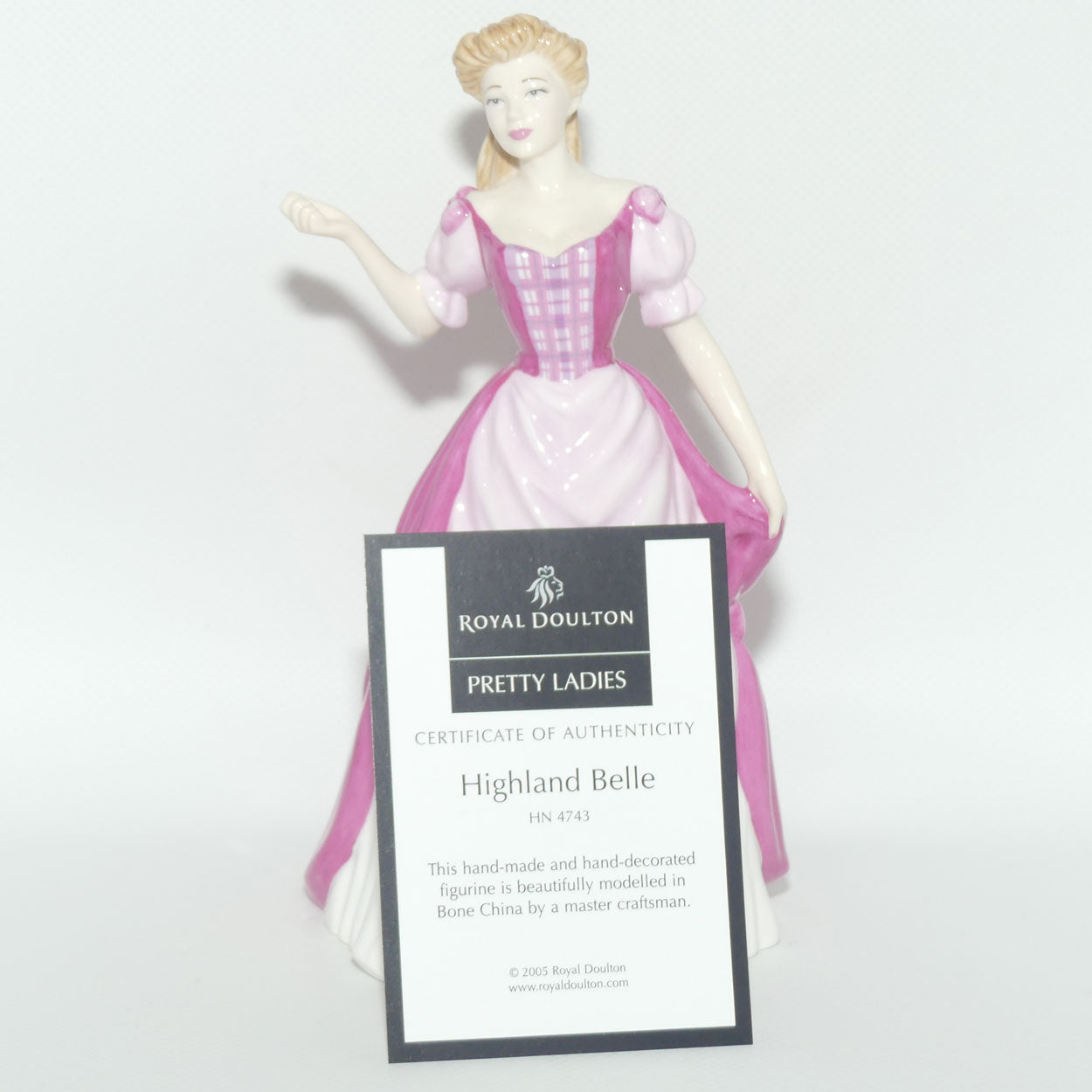 HN4743 Royal Doulton figure Highland Belle | Boxed + Cert