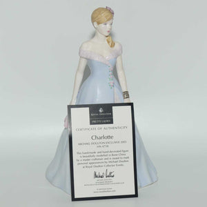 HN4758 Royal Doulton figure Charlotte | 2005 Michael Doulton Exclusive | signed | boxed