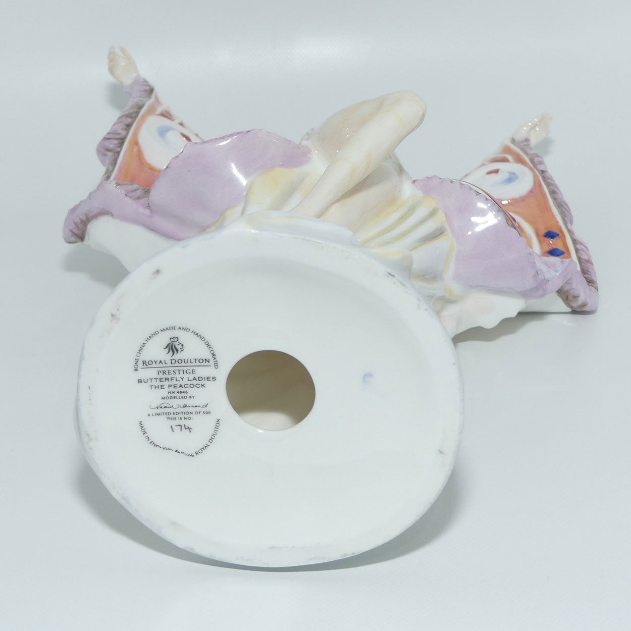 HN4846 Royal Doulton figure Butterfly Ladies | The Peacock | LE174/500 | Box + Cert