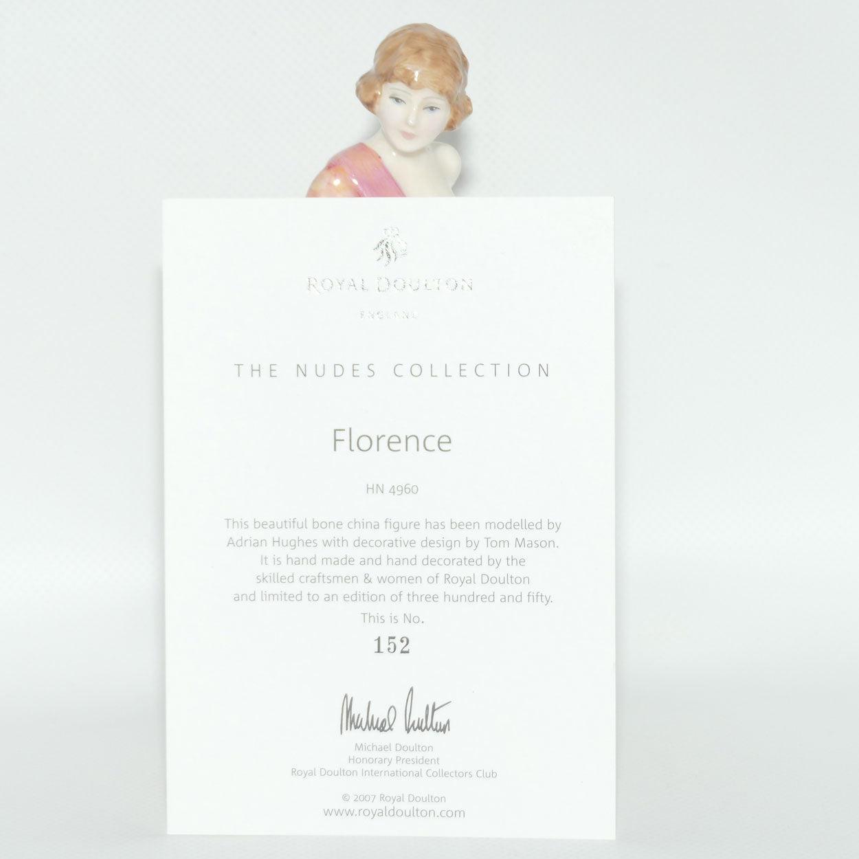 HN4960 Royal Doulton figure Florence | LE 152/350 | Box + Cert | #2
